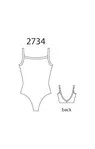 2565L-L (2734 Long) Classic Leotard with Adjustable Straps