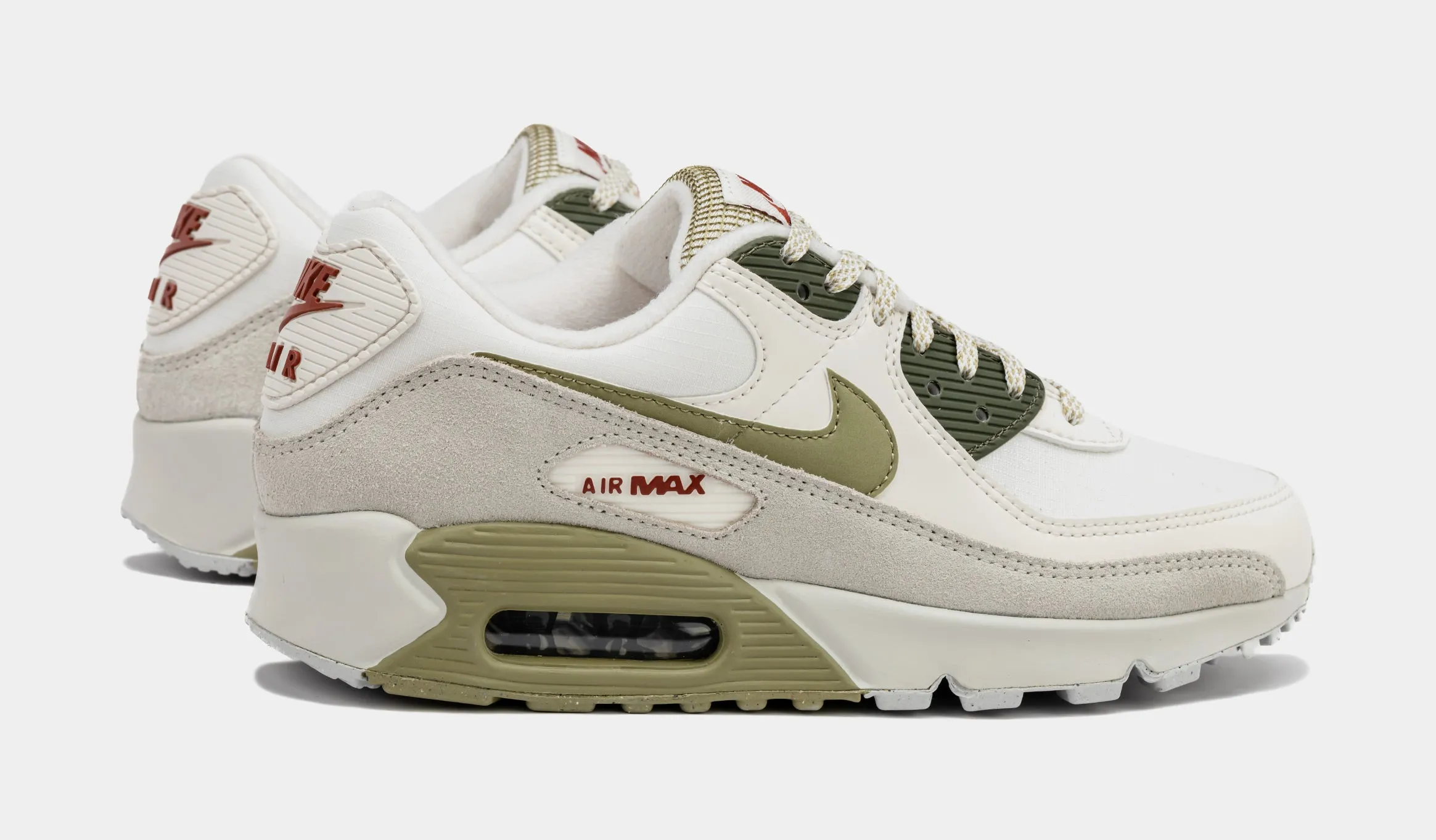 Air Max 90 Mens Running Shoes (Phantom/Neutral Olive)