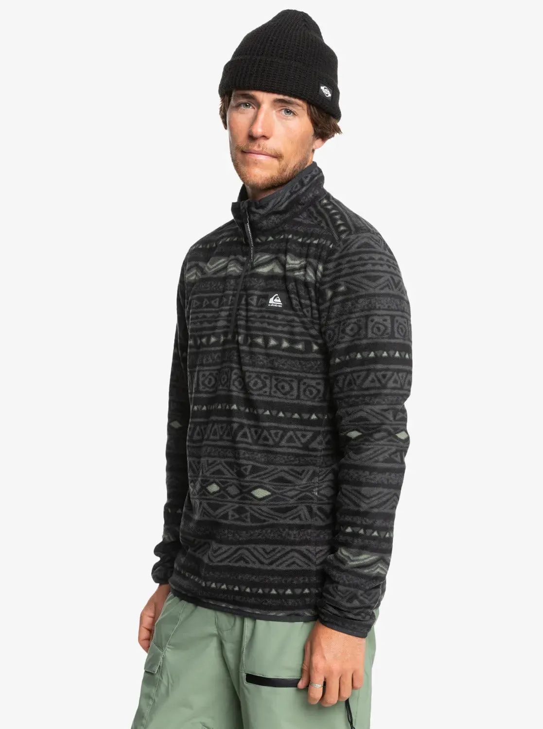 Aker Half-Zip Fleece - Tribal Black