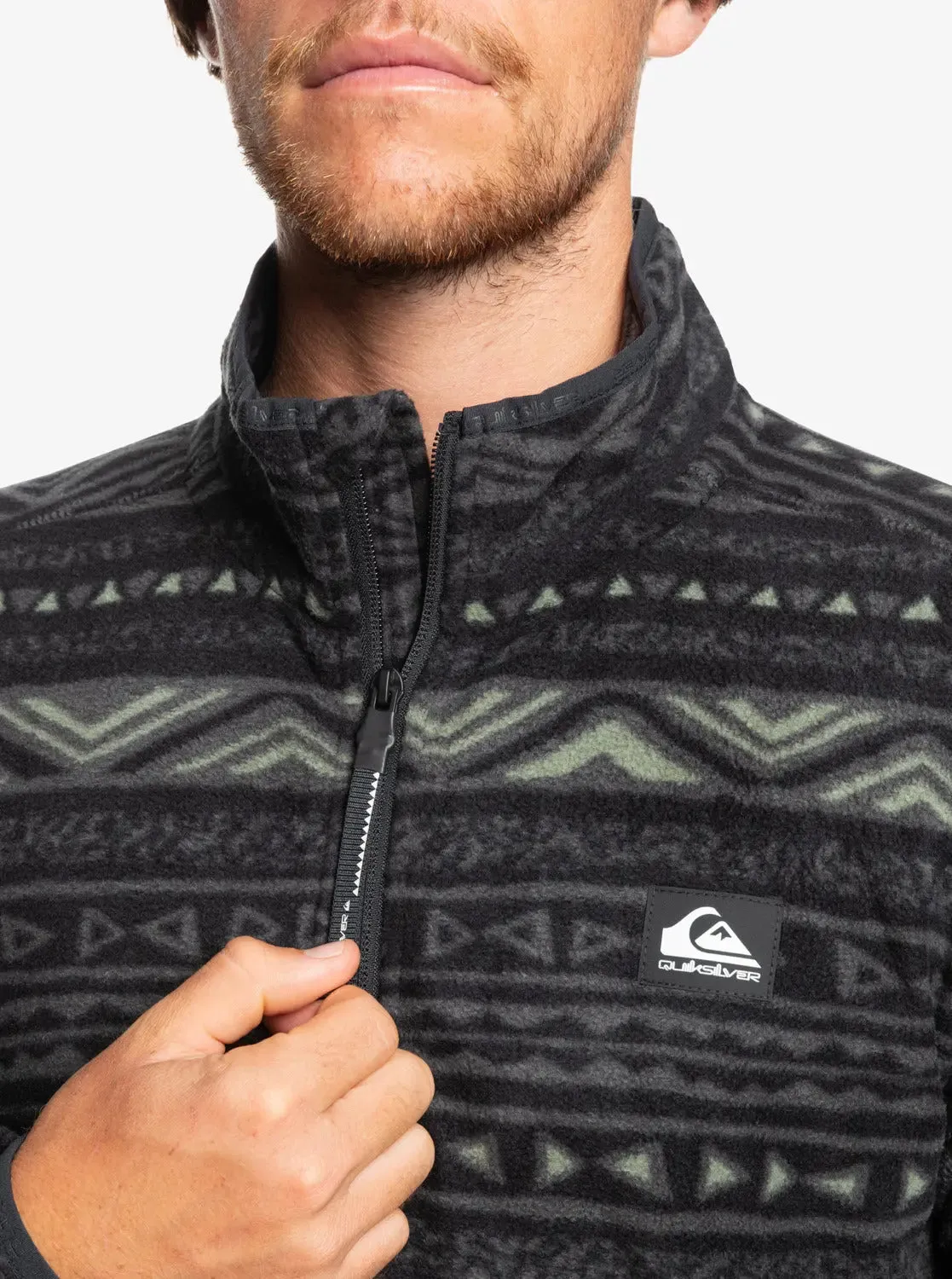 Aker Half-Zip Fleece - Tribal Black