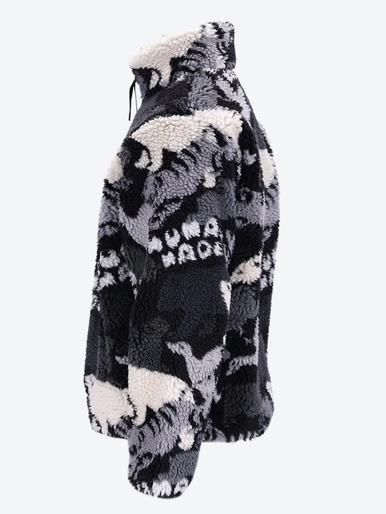 Animal fleece jacket