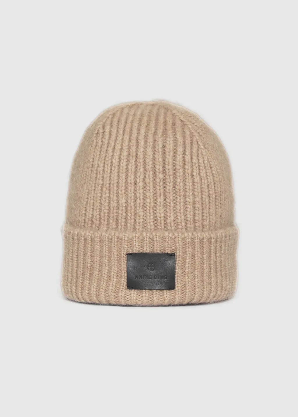 Anine Bing Elia Beanie in Camel