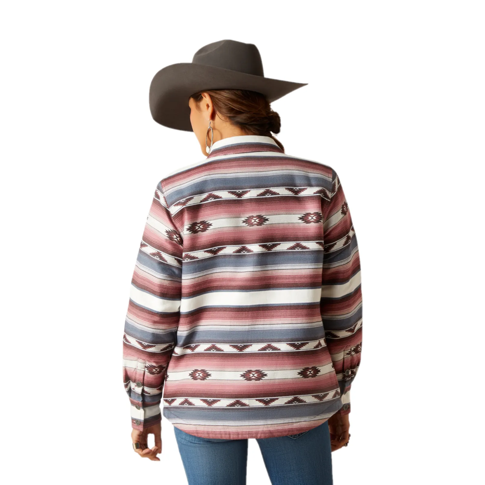 Ariat Ladies Multicolor Serape Print Shirt Jacket 10047879