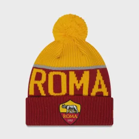 AS Roma New Era Sport Beanie- Red/Yellow