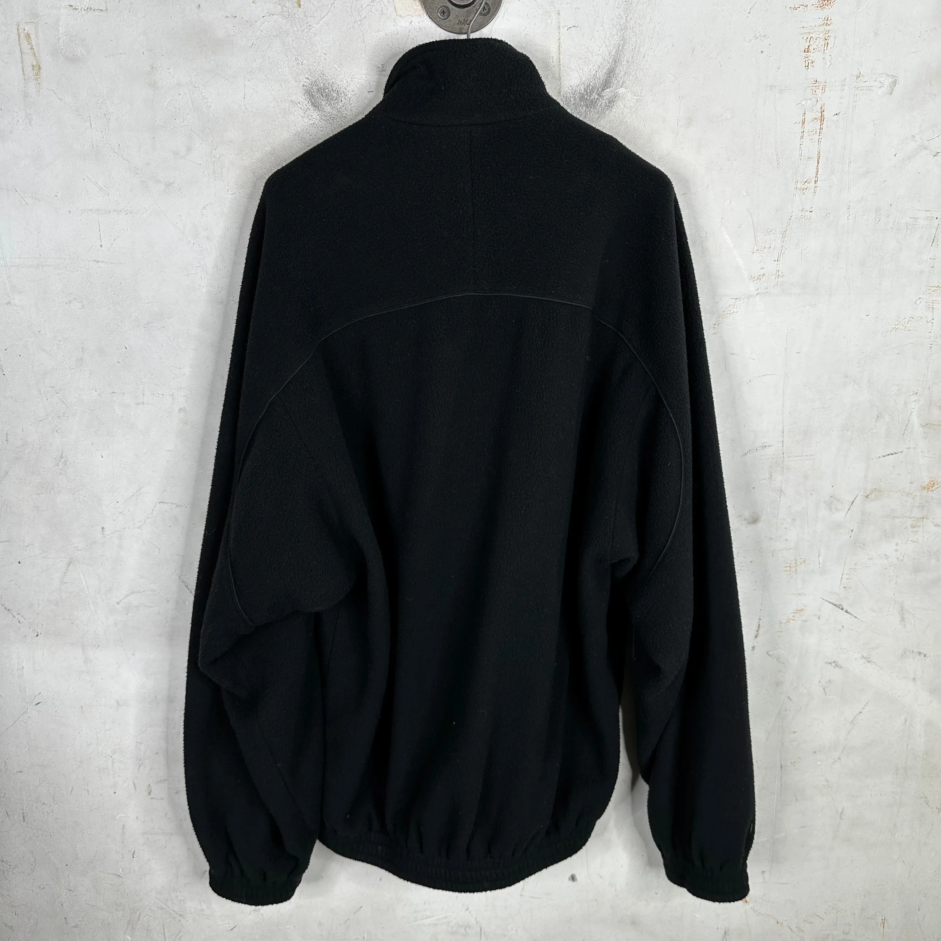 Balenciaga Logo Sleeve Fleece Jacket