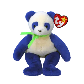 Beanie Babies: Domino Blue and White Panda Regular