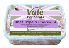 Beef Tripe & Pheasant 1kg