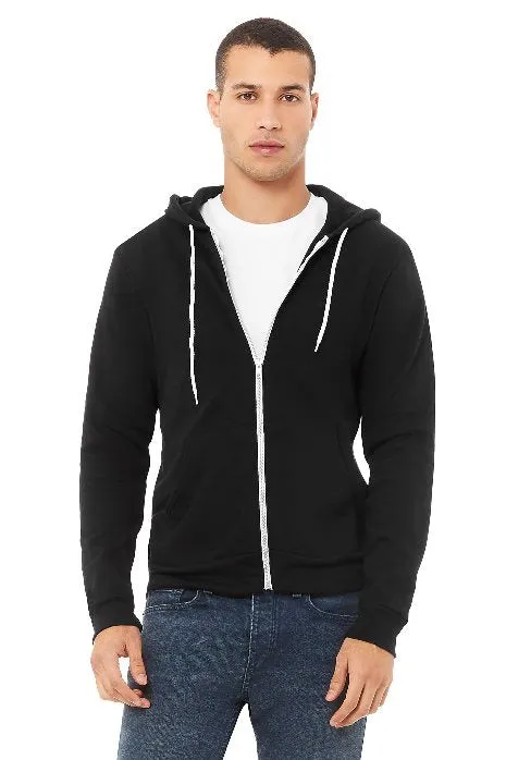 BELLA-CANVAS Unisex Full Zip Hooded Jacket - Adult