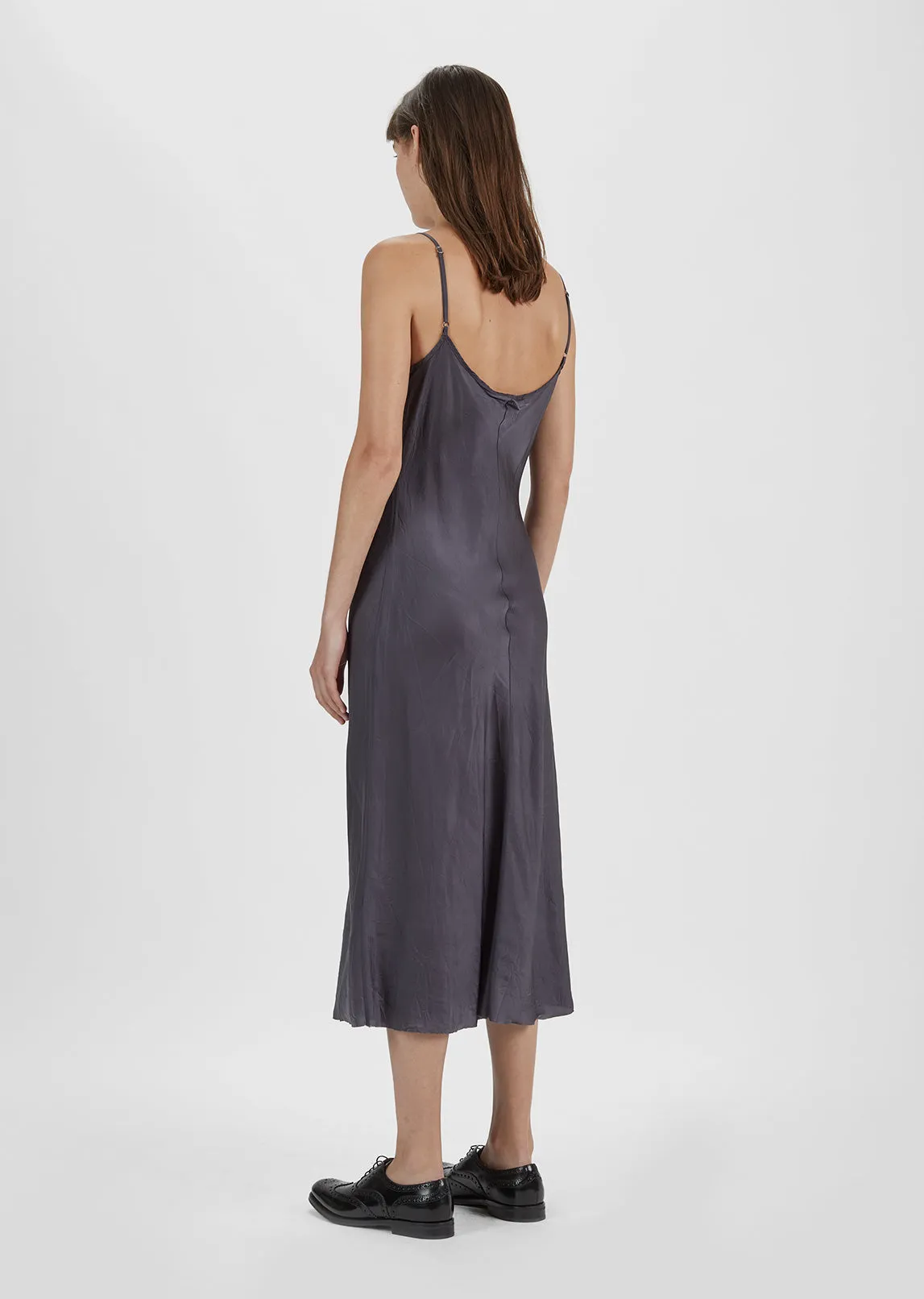 Bias Long Slip Dress