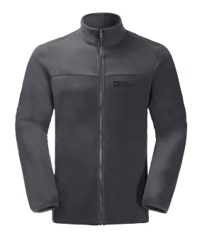 Black - Full zip mid-weight fleece  (NL)