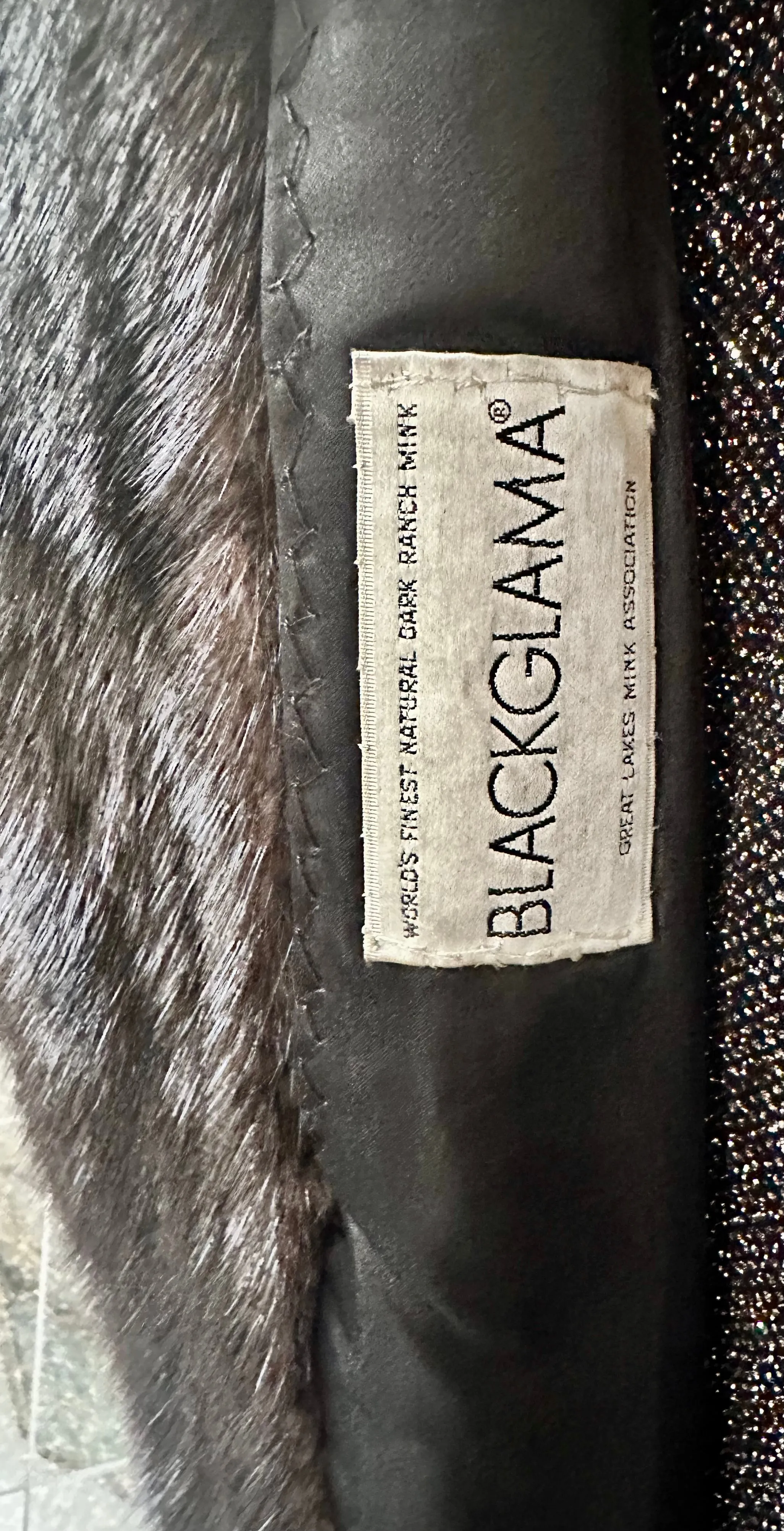 BLACKGLAMA Mink Women Brown Fur Coat
size M
(preowned)