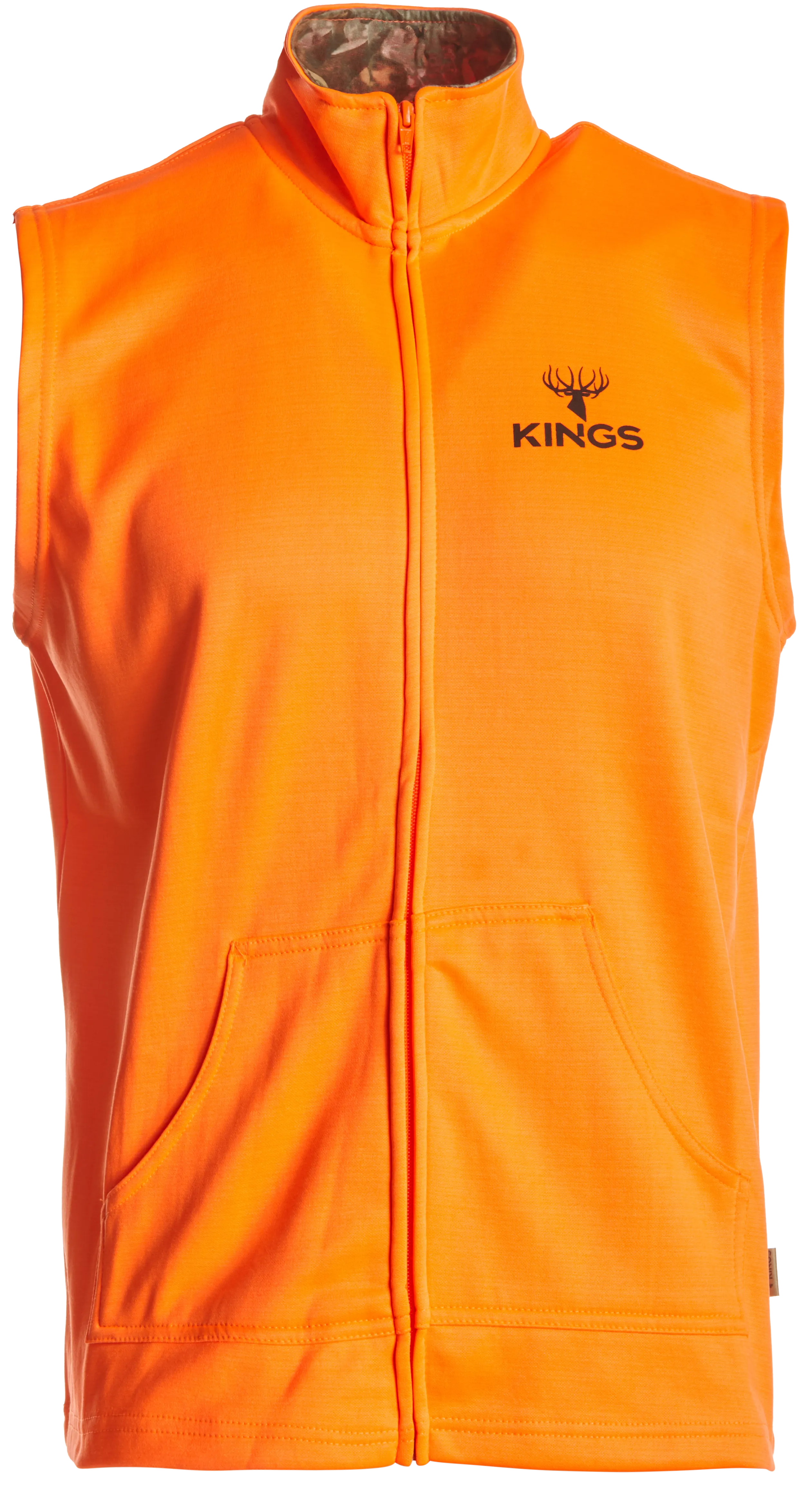 Blaze Orange Hunter Fleece Vest