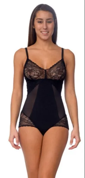 Body Beautiful Shapewear Power Mesh Shaping Bodysuit