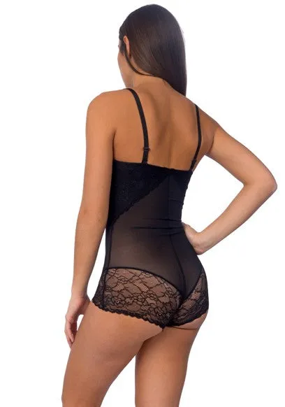 Body Beautiful Shapewear Power Mesh Shaping Bodysuit