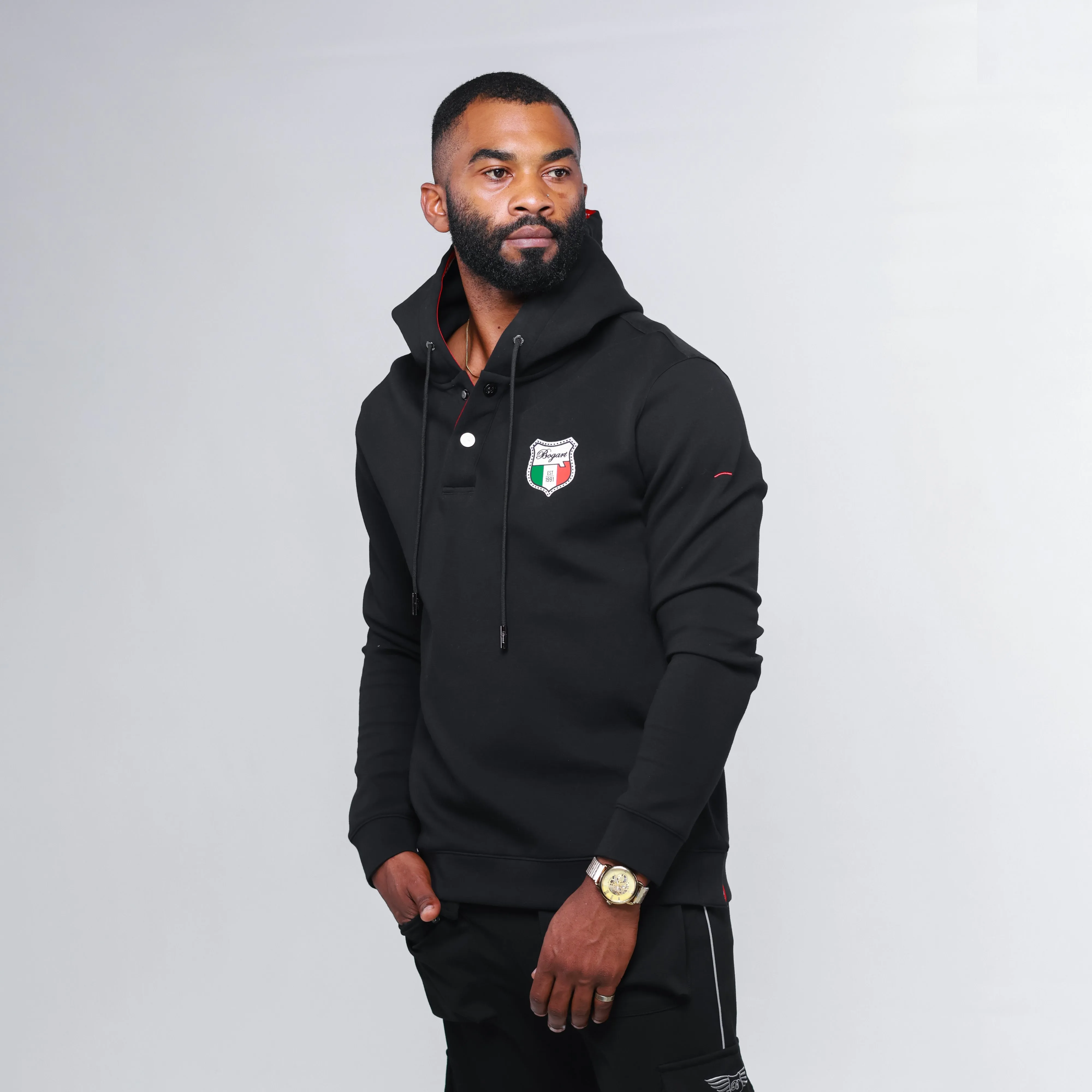 Bogart Italian Collection Classic Crest Hoodie