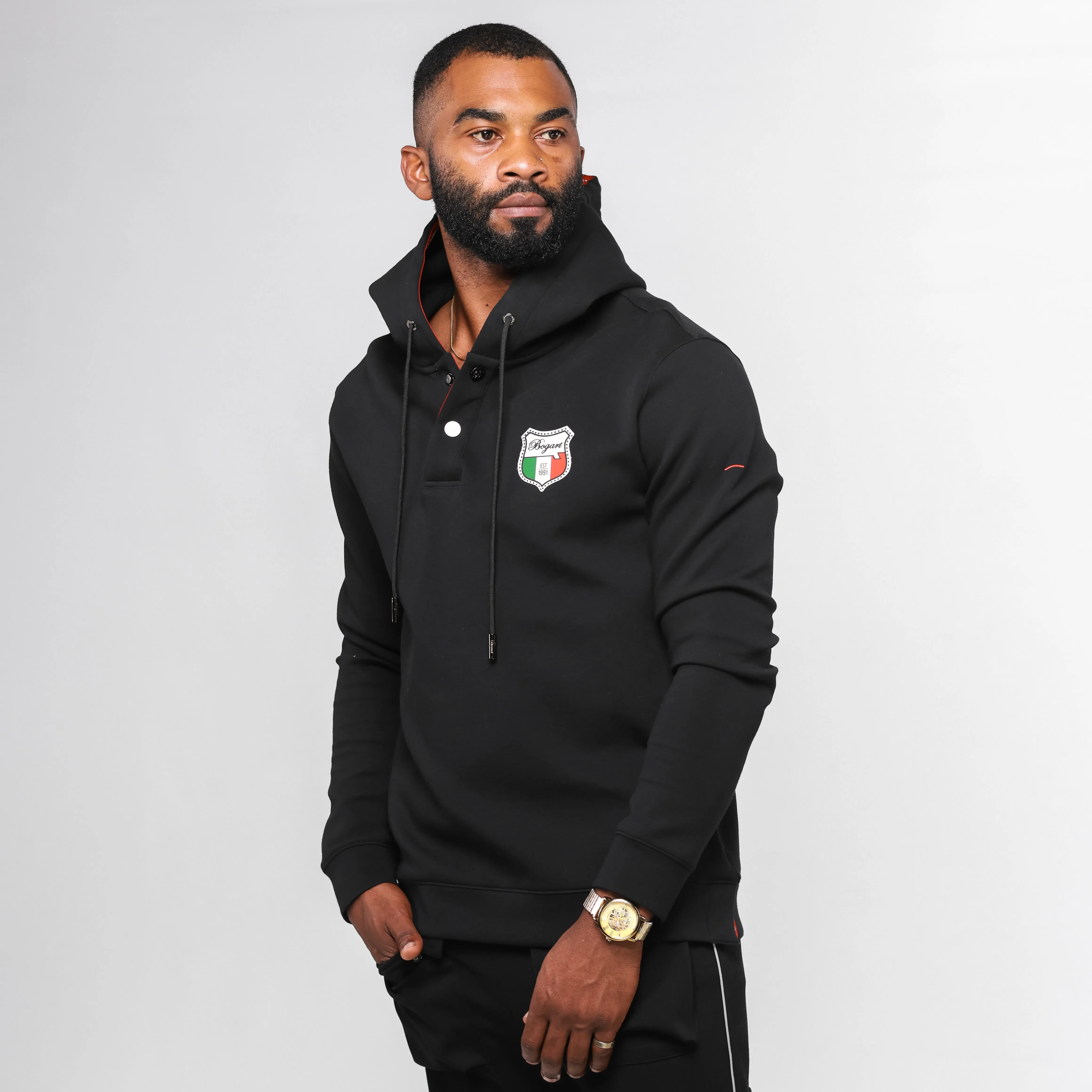 Bogart Italian Collection Classic Crest Hoodie