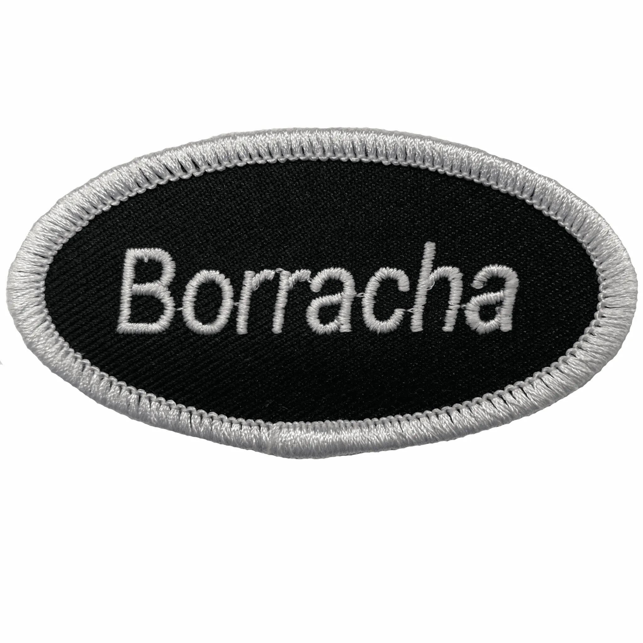 Borracha Embroidered Patch