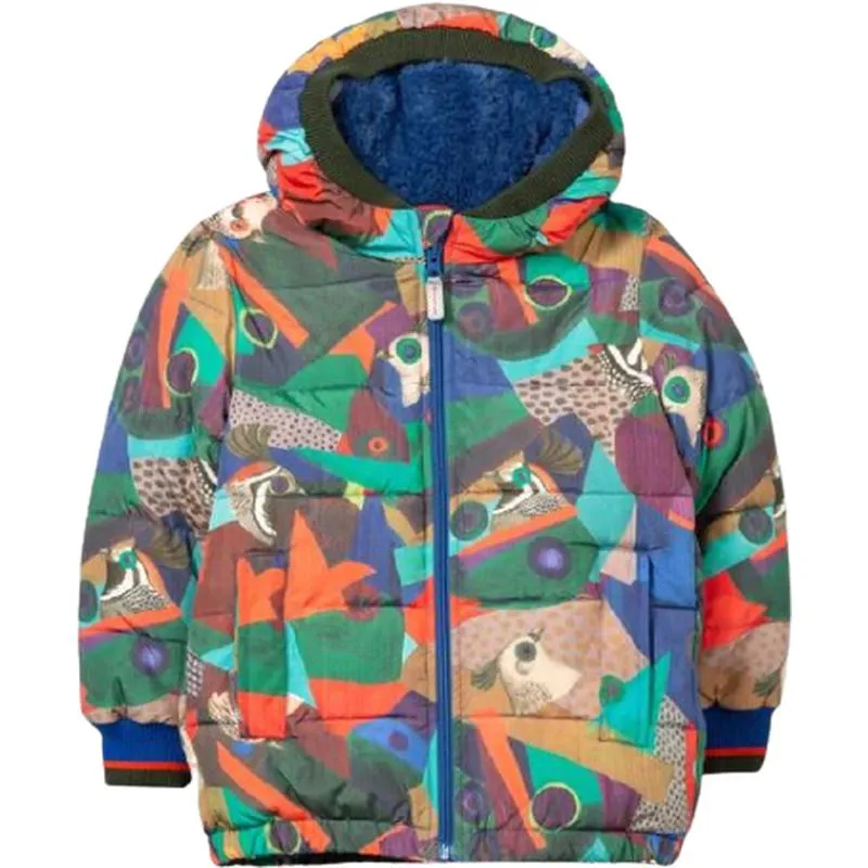 Boys Chief Cubic Bird Coat