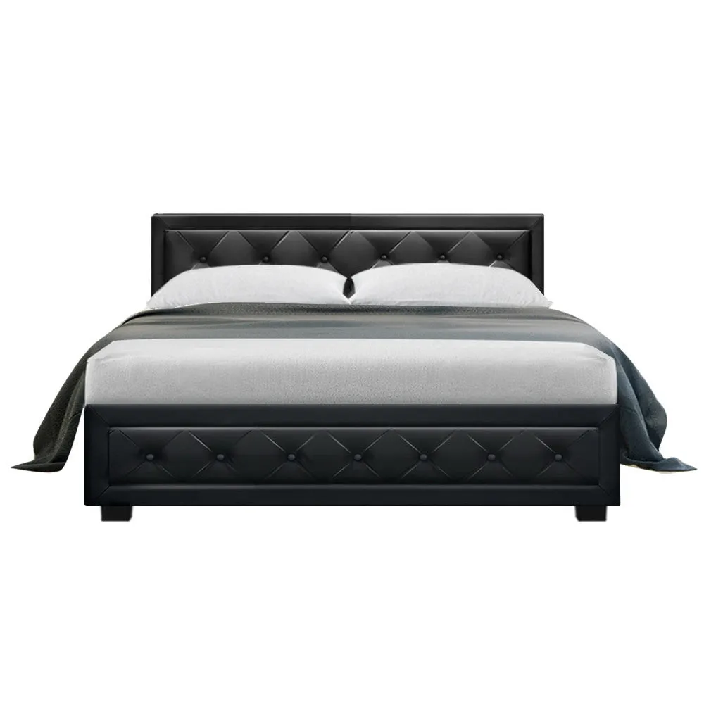 Bronte Storage Double Bed Frame Black