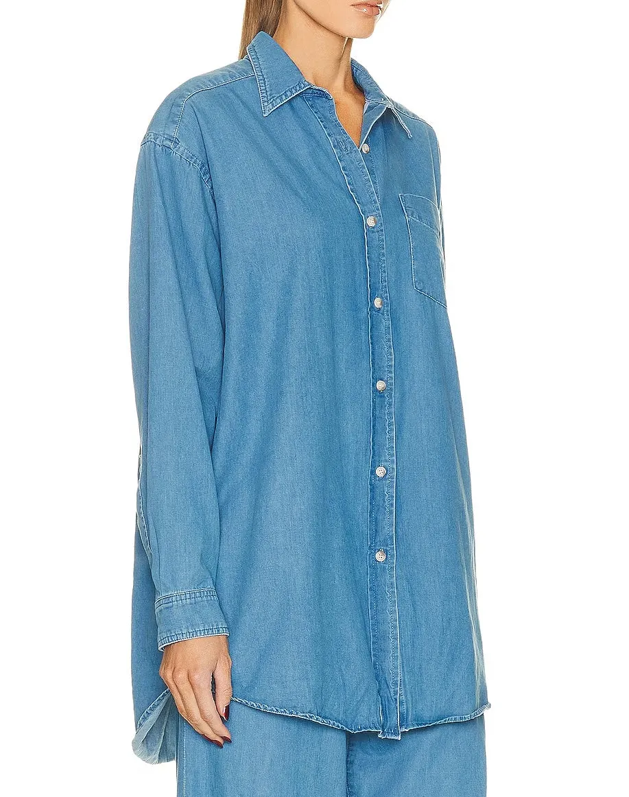 Chambray Oversized Shirt