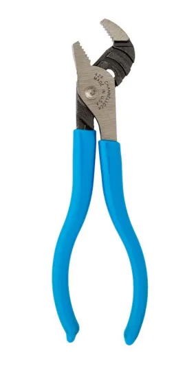 CHANNELLOCK 424 Tongue and Groove Plier, 4-1/2 in OAL, 1/2 in Jaw Opening, Blue Handle, Cushion-Grip Handle :CD: QUANTITY: 1