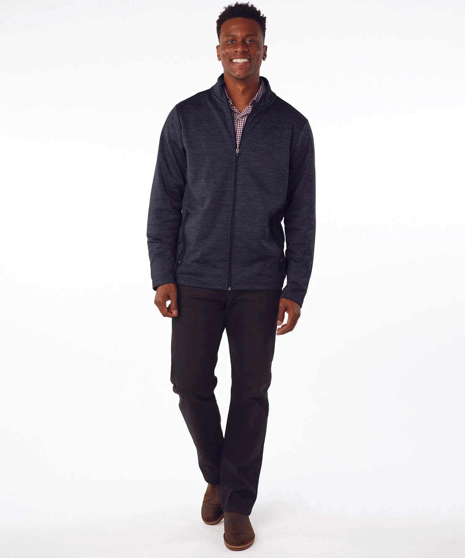 Charles River Men's Brigham Knit Jacket