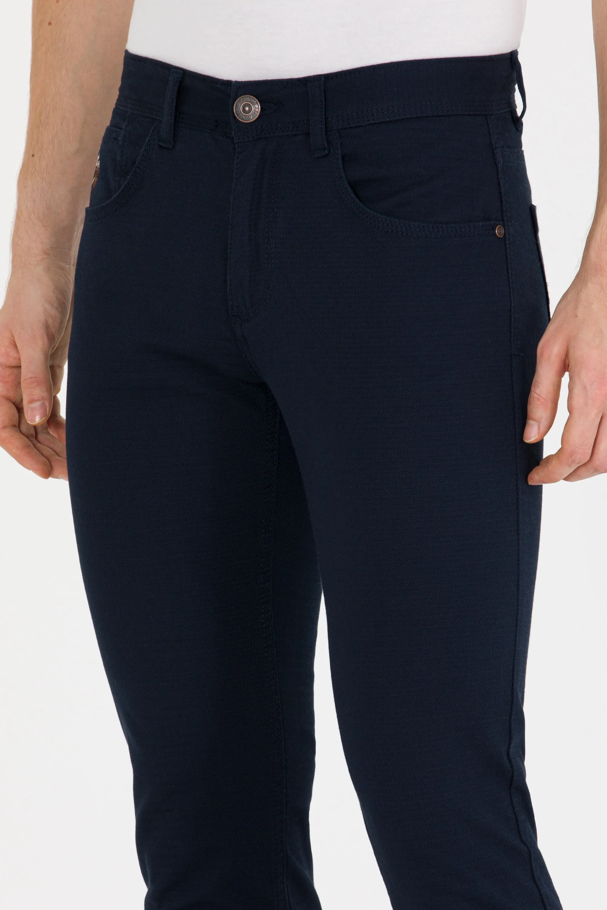 CHINOS MICEL BLUE MARINE SLIM - 1456034VR033