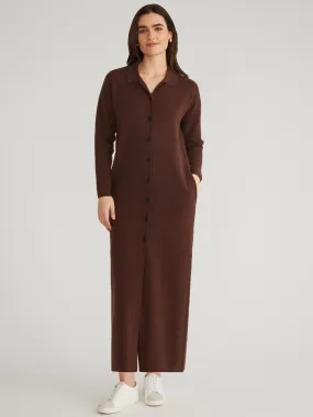 Christine: Button Down Maxi Dress