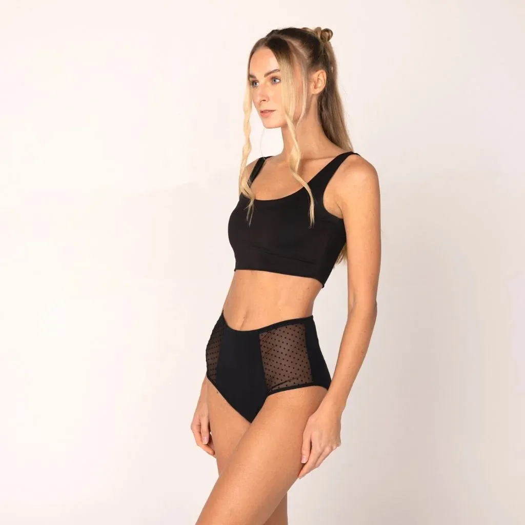 Culotte Menstruelle Taille Haute SPLENDEA Flux Moyen (Jour)