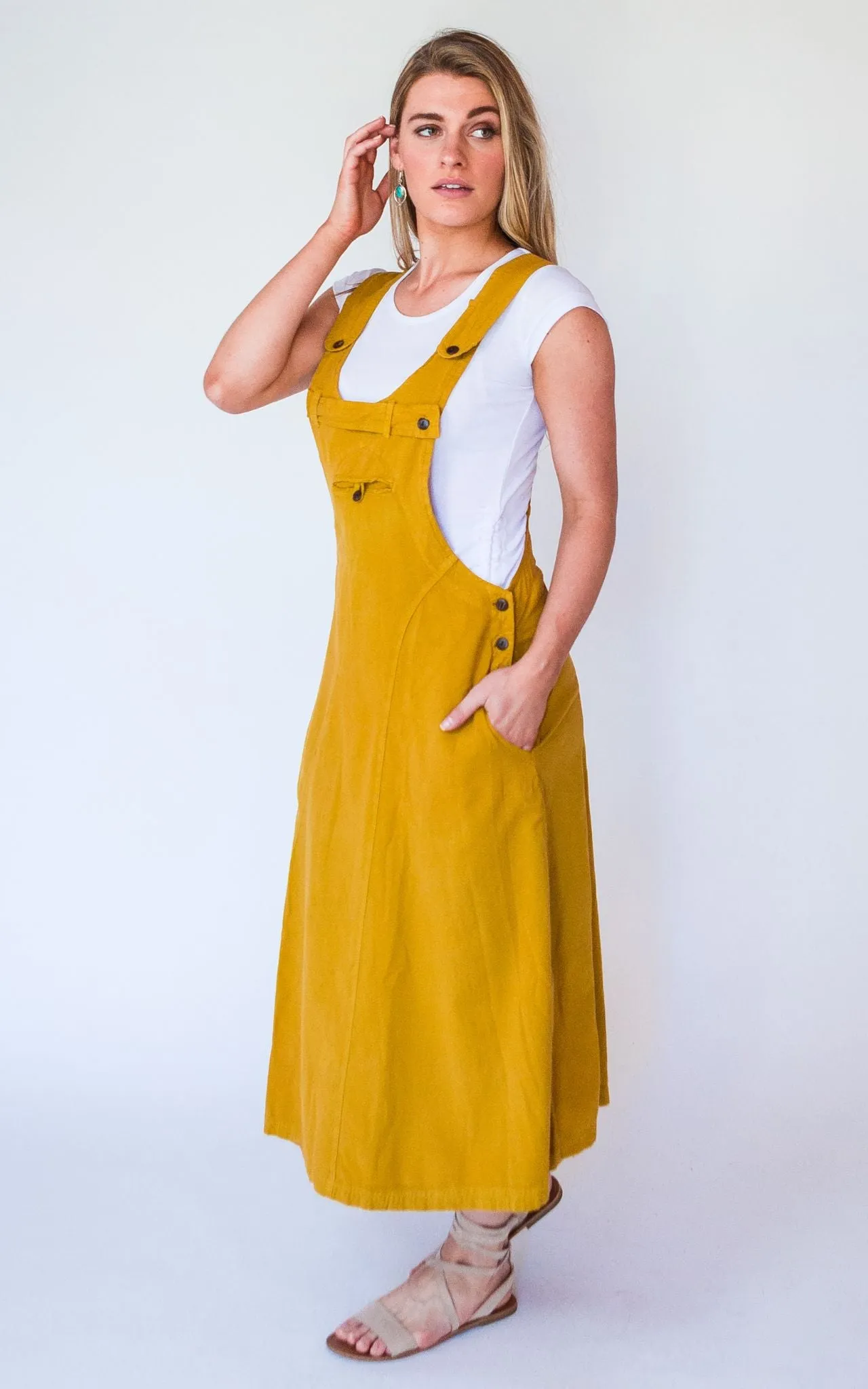 Dungaree Dress