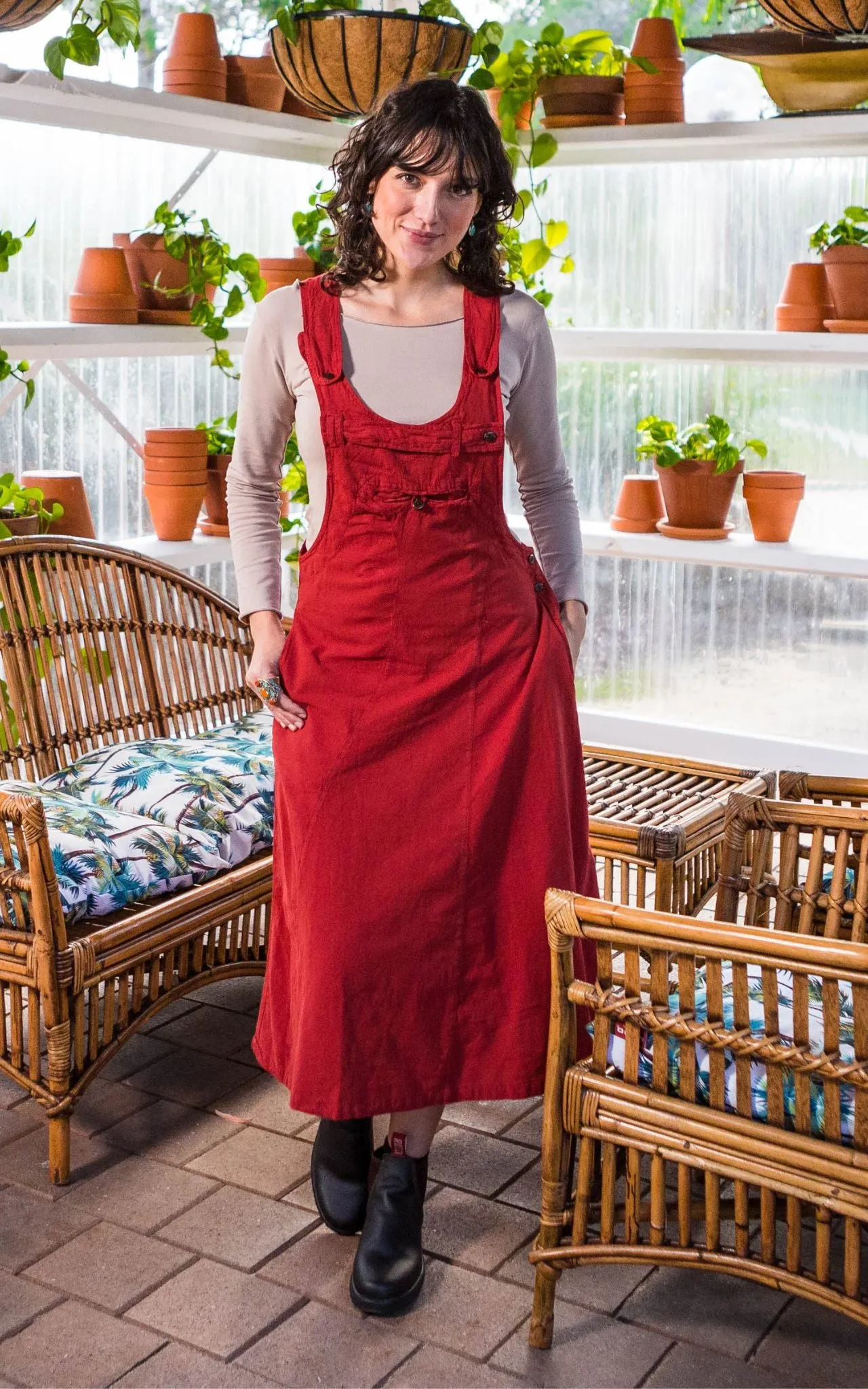 Dungaree Dress