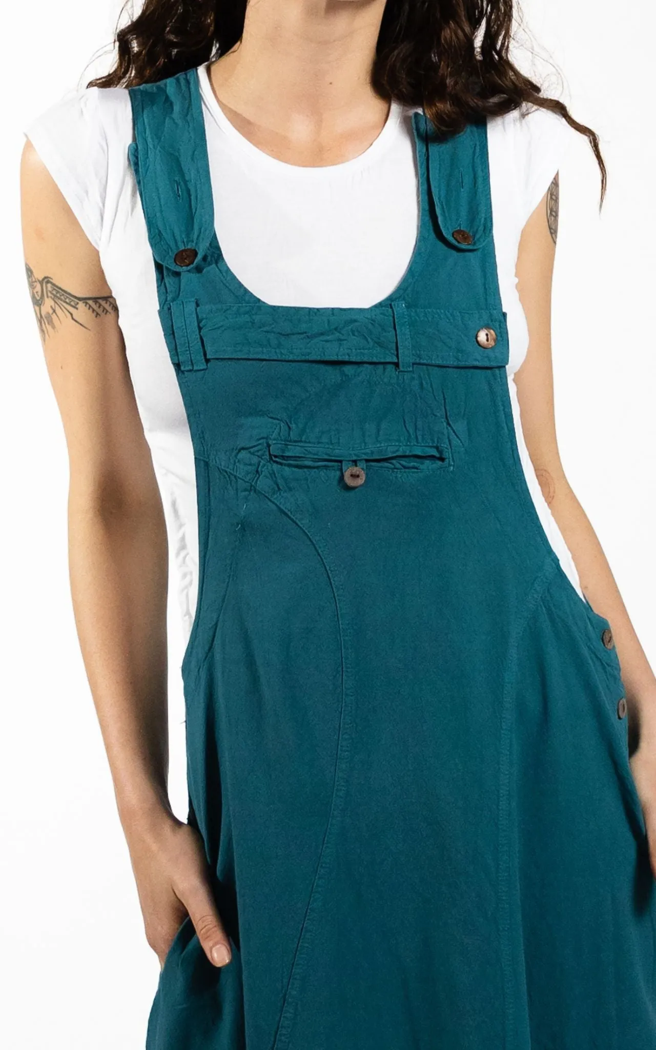 Dungaree Dress