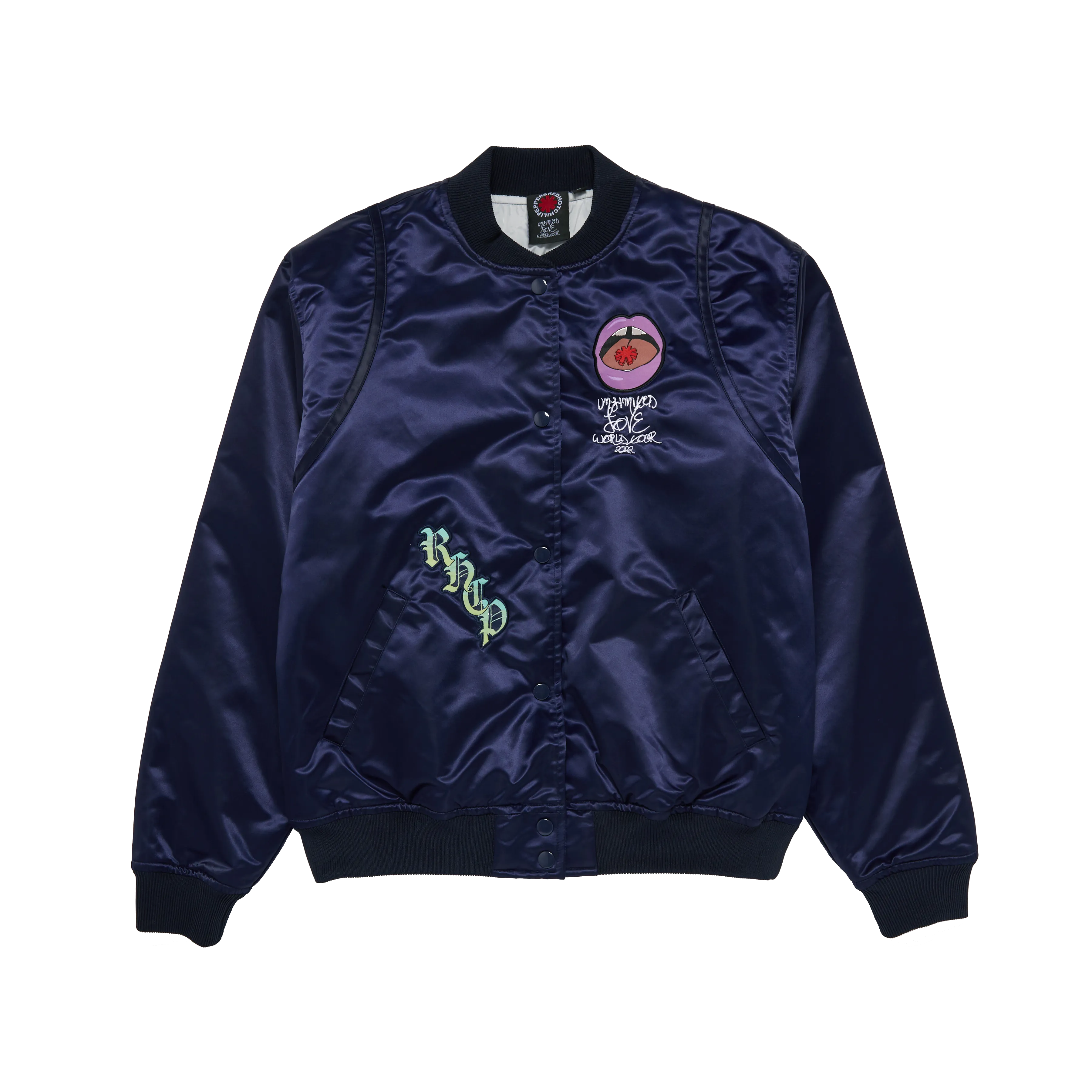 Embroidered Satin Official Tour Bomber