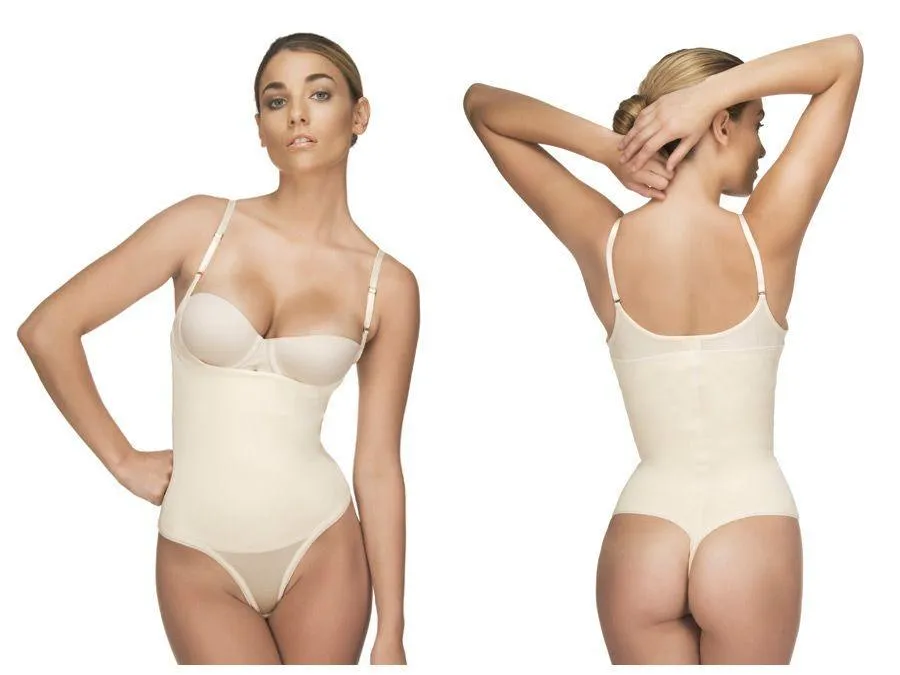 Evonne Underbust Bodysuit in Thong