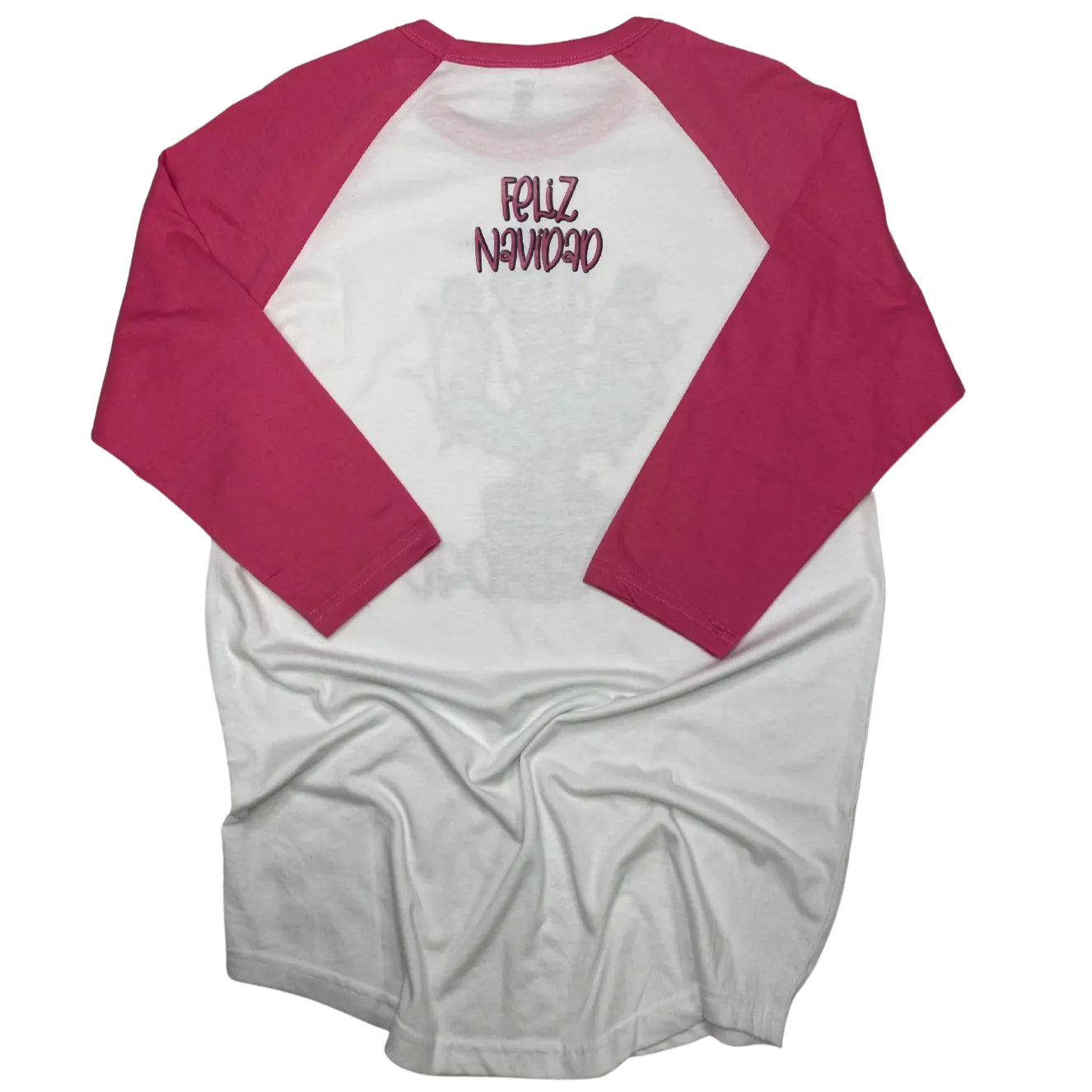 Feliz Navidad Raglan Tee