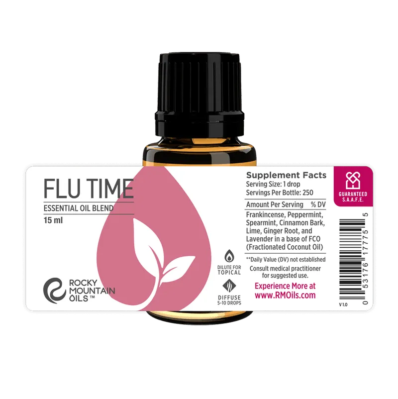 Flu Time Essential Oil Blend