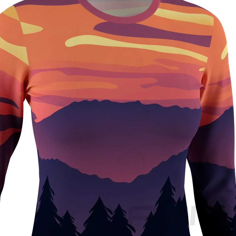 FMR Women's Sunset  Performance Long Sleeve T-Shirt