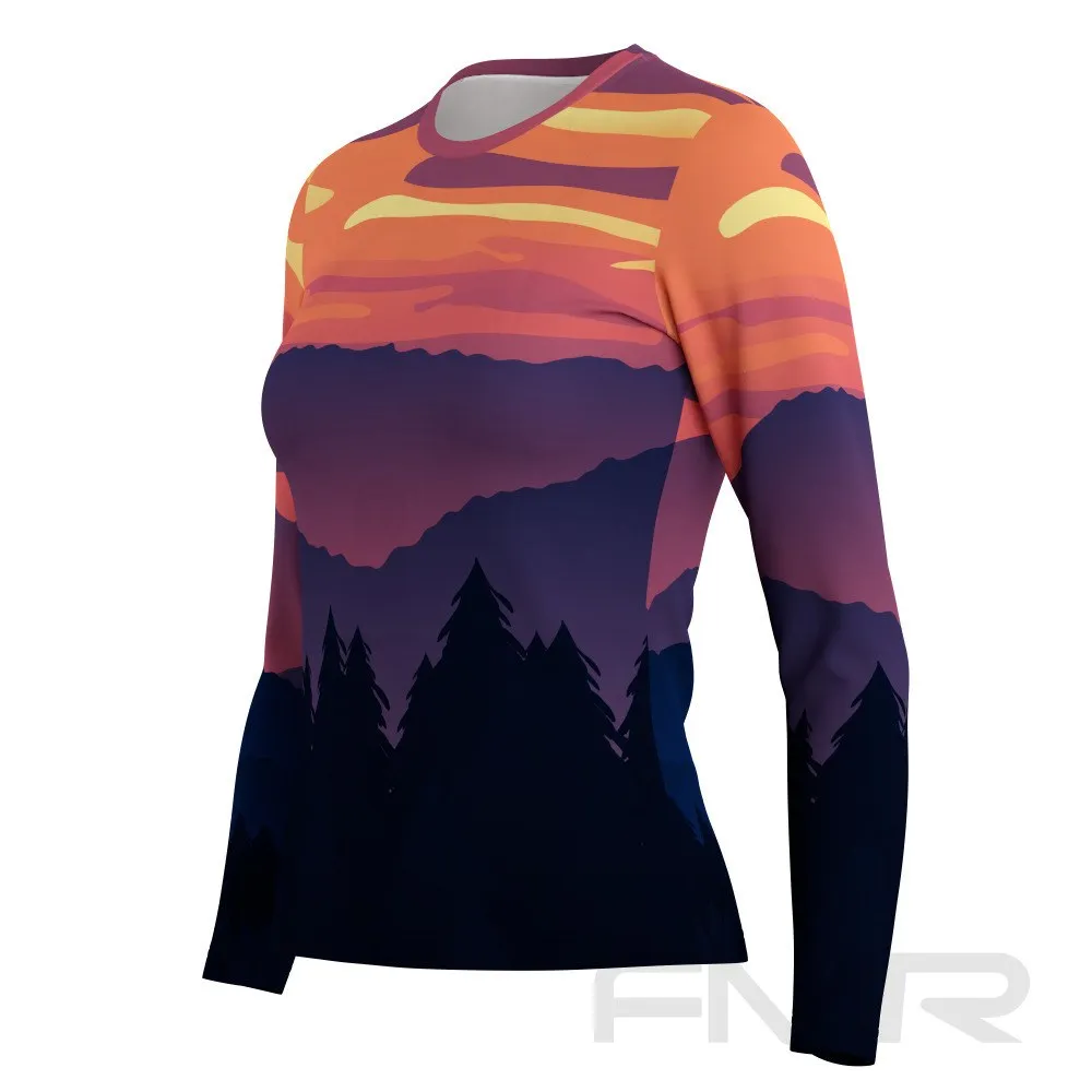 FMR Women's Sunset  Performance Long Sleeve T-Shirt