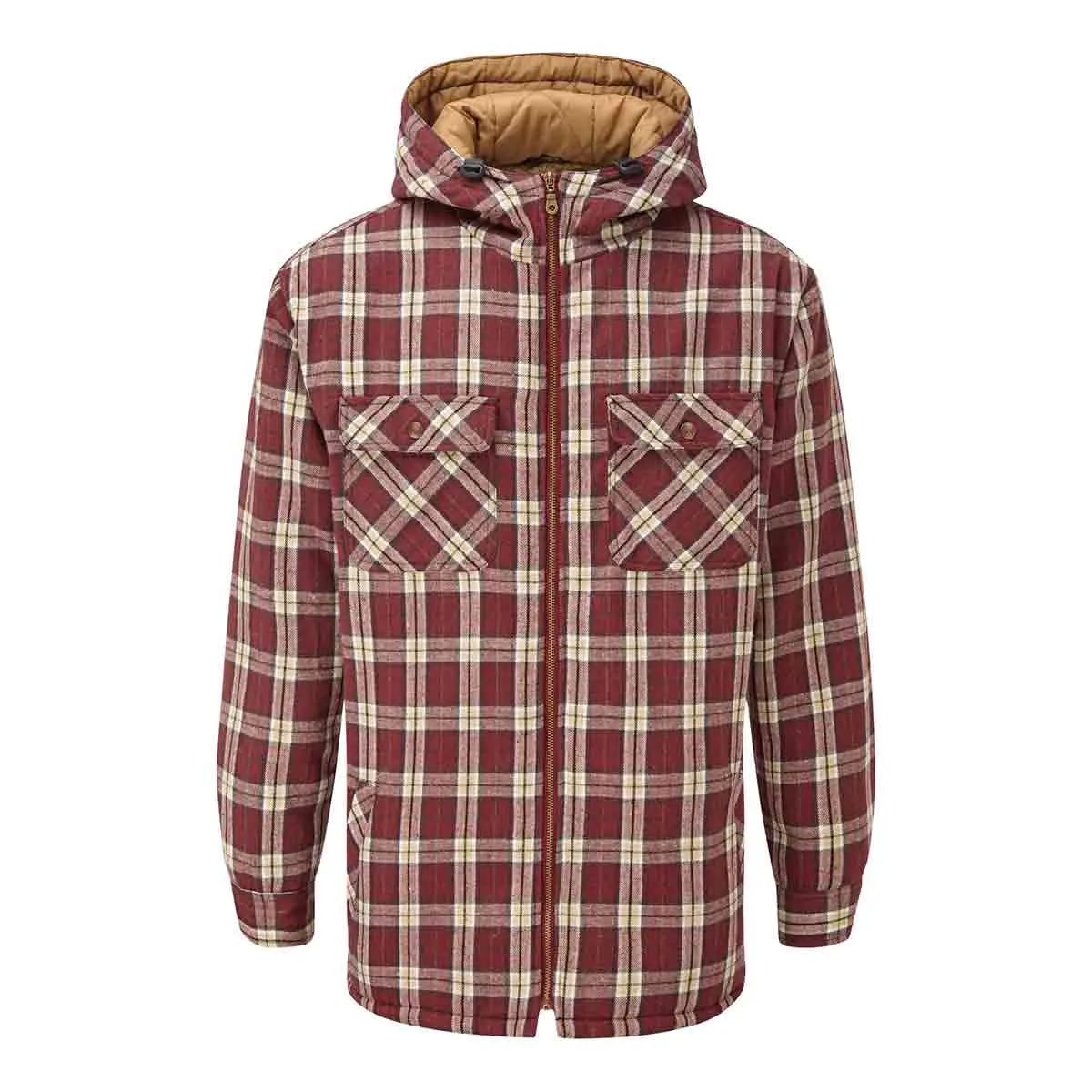 Fort Penarth Hooded Borg-Lined Shirt