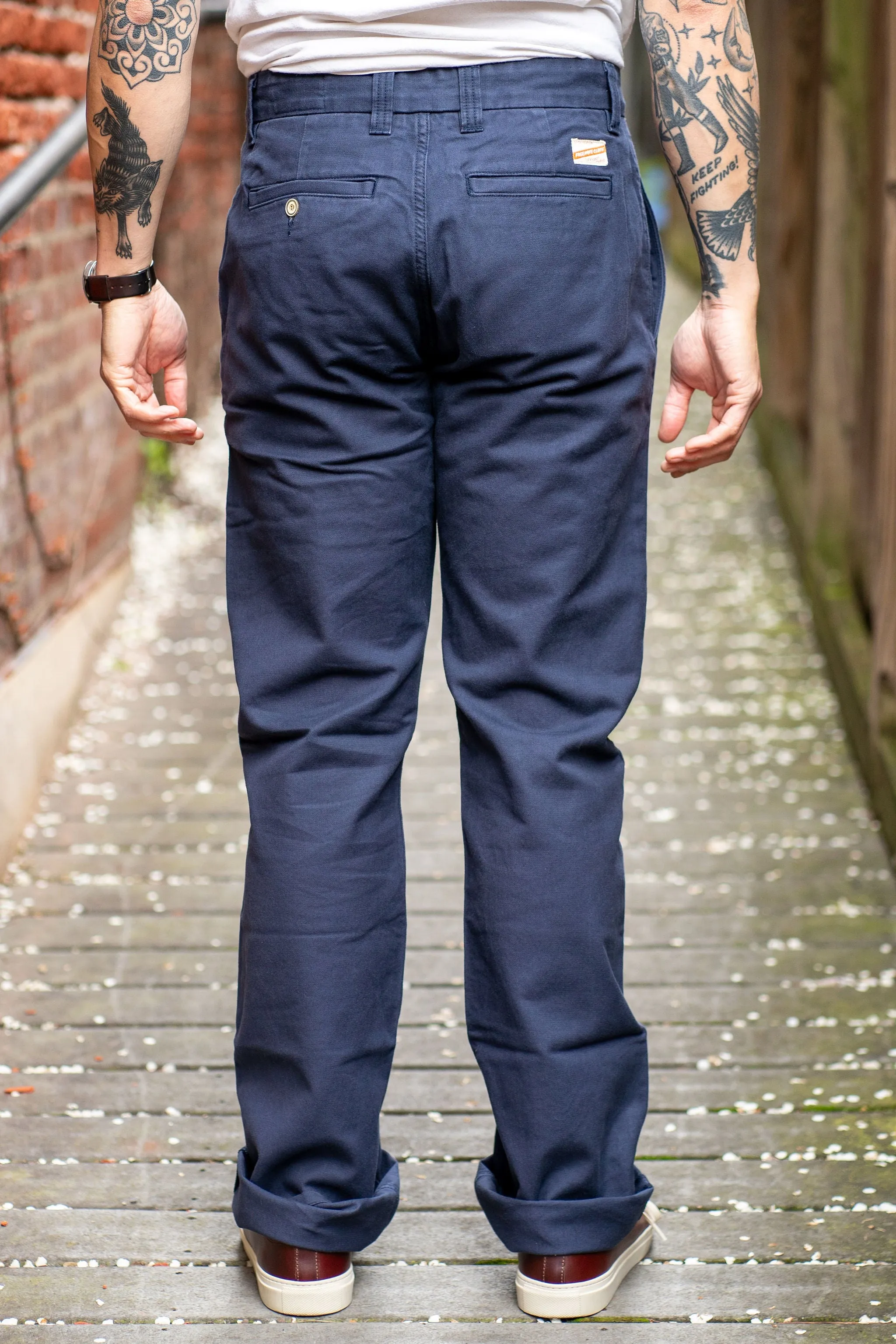 Freenote Cloth Deck Pant - Navy