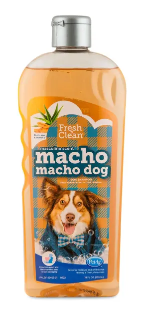 Fresh 'n Clean Macho Macho Dog Shampoo, 18 oz