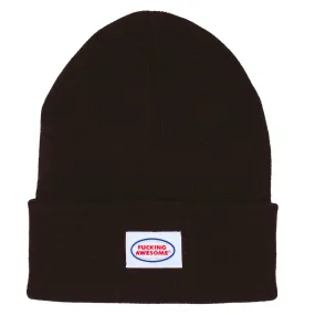 Fucking Awesome - Mechanic Cuff Beanie Black