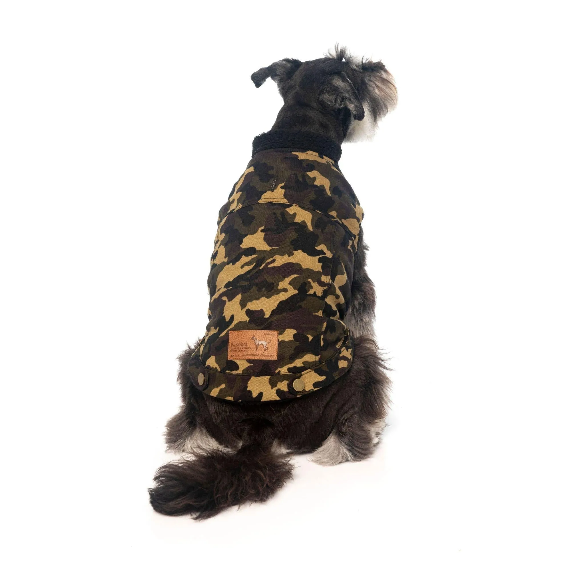 FuzzYard | GI Camo Dog Jacket