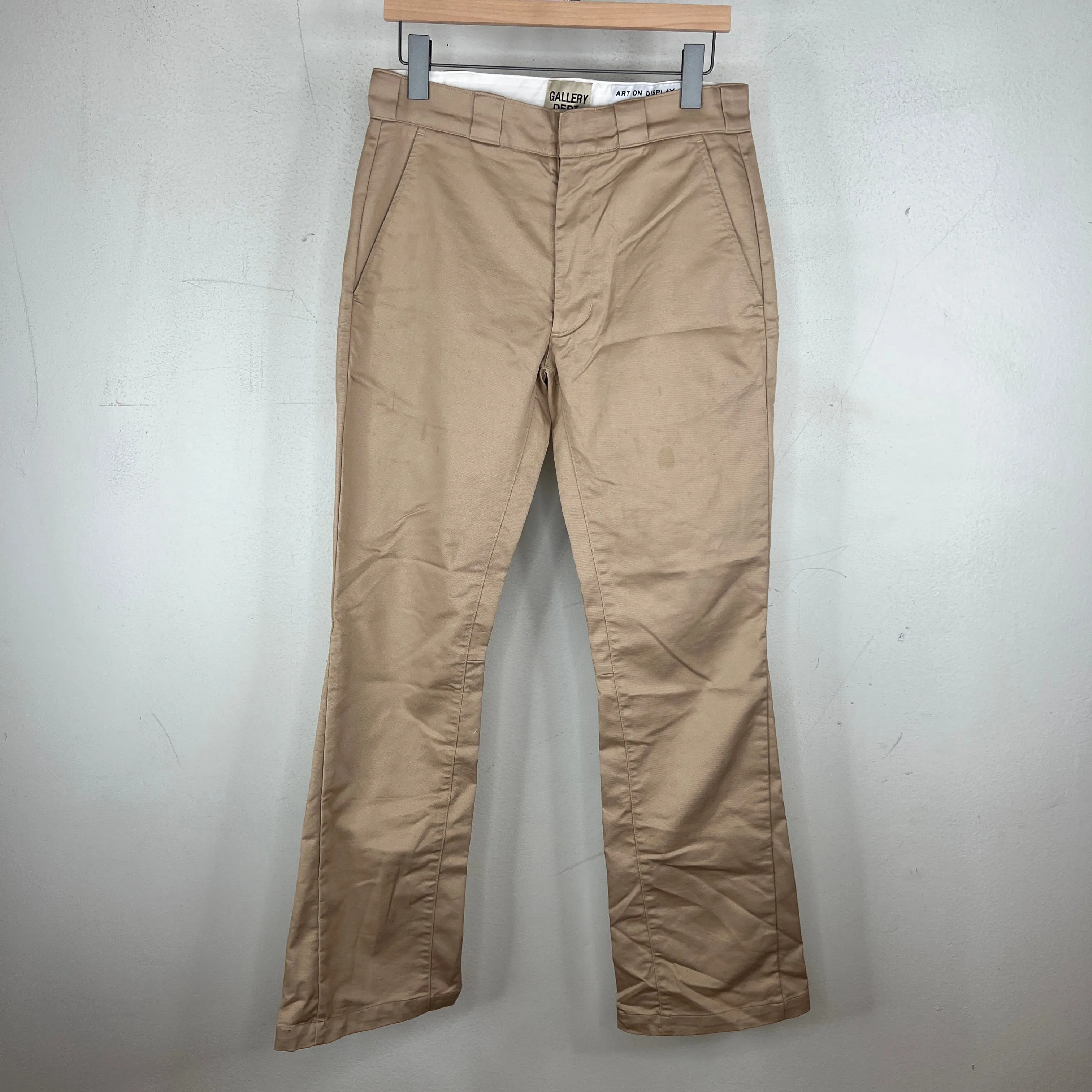 Gallery Dept Flared Chino Trousers