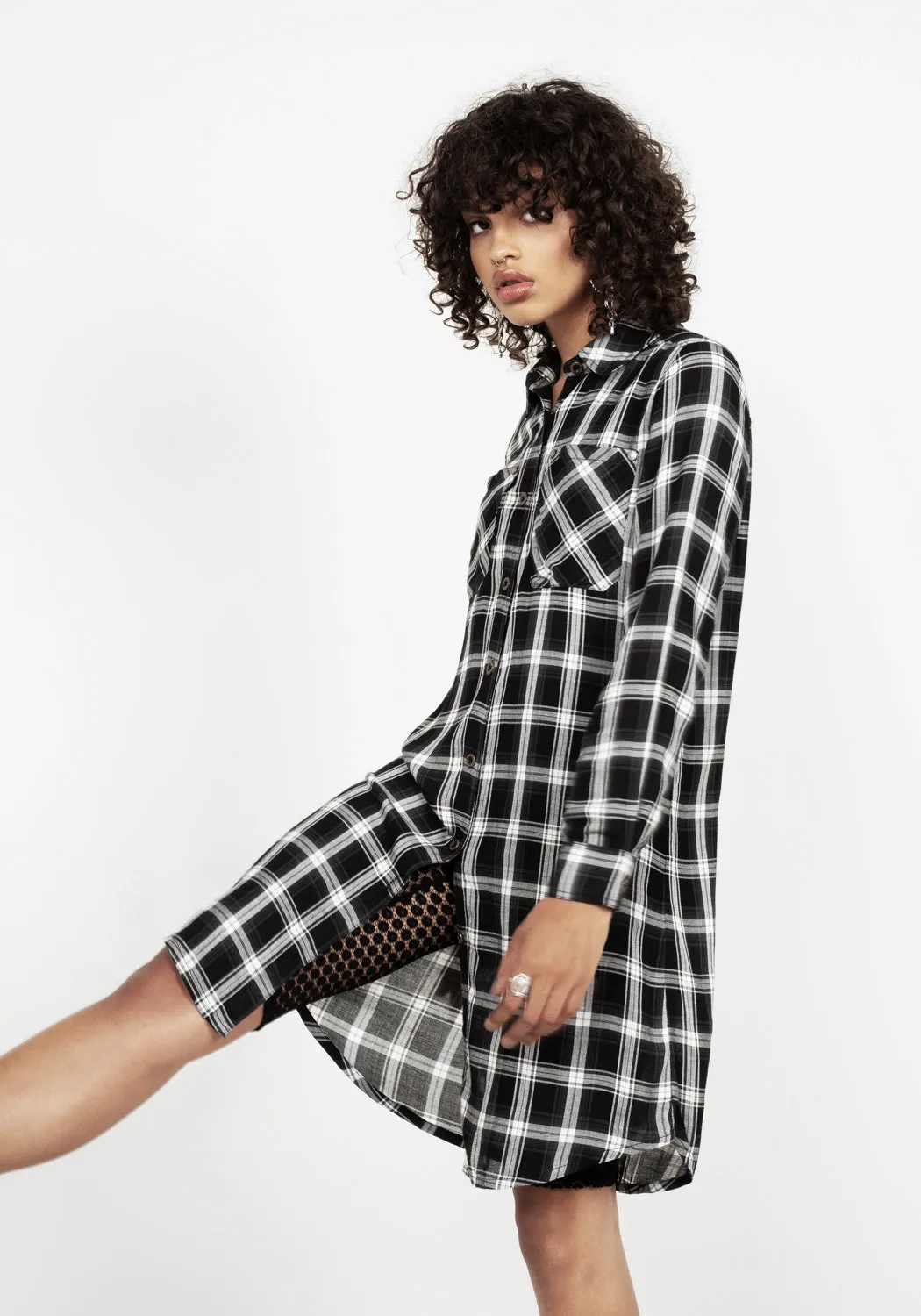 GRETA SHIRT DRESS