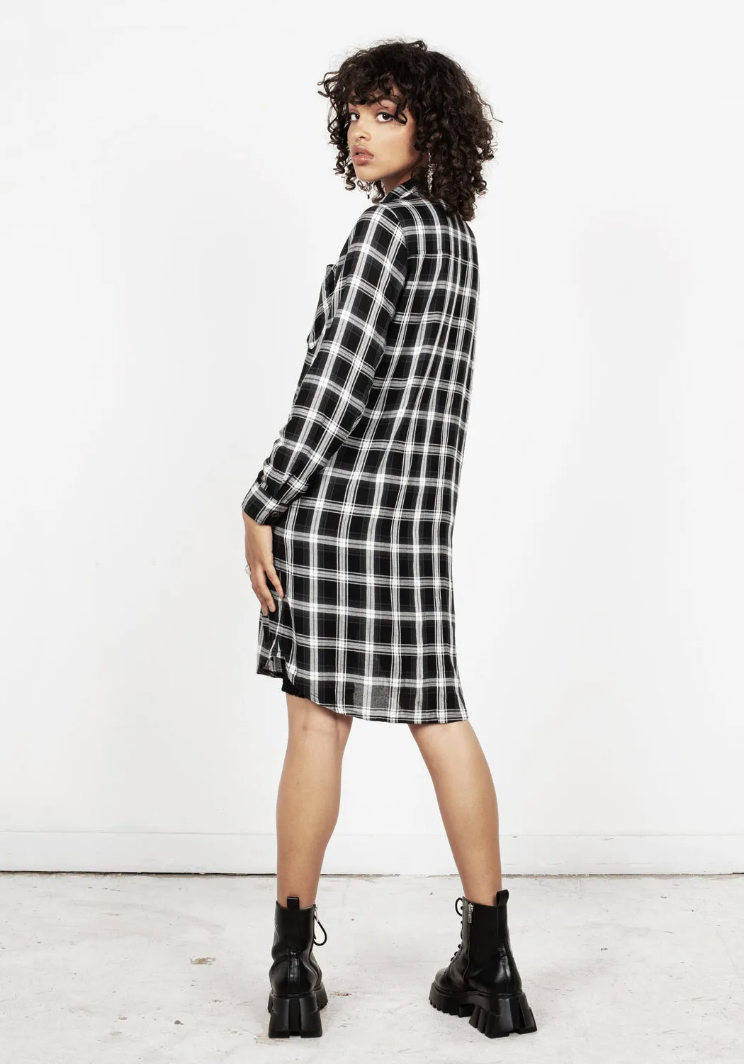 GRETA SHIRT DRESS