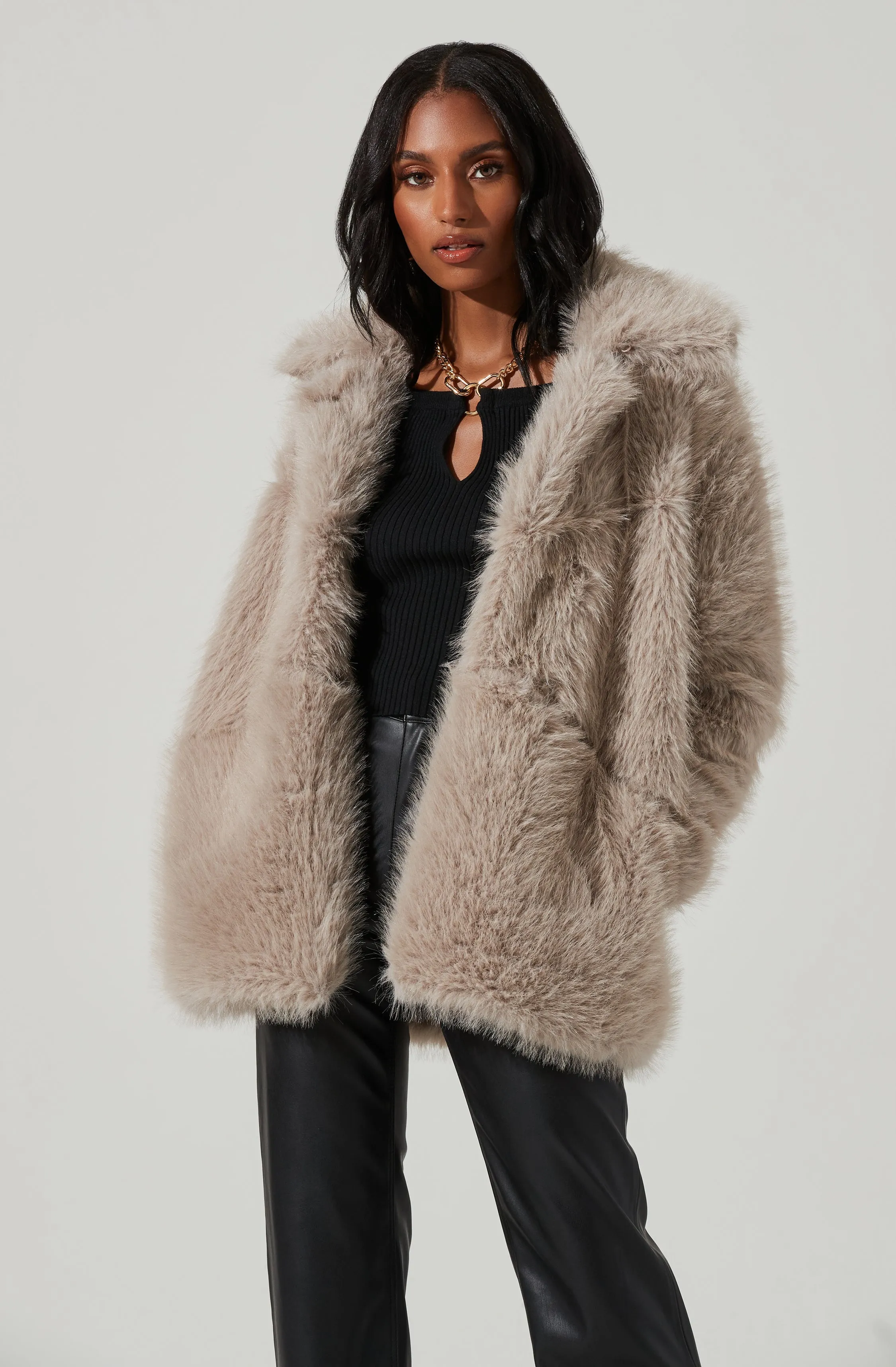 Hadley Faux Fur Coat