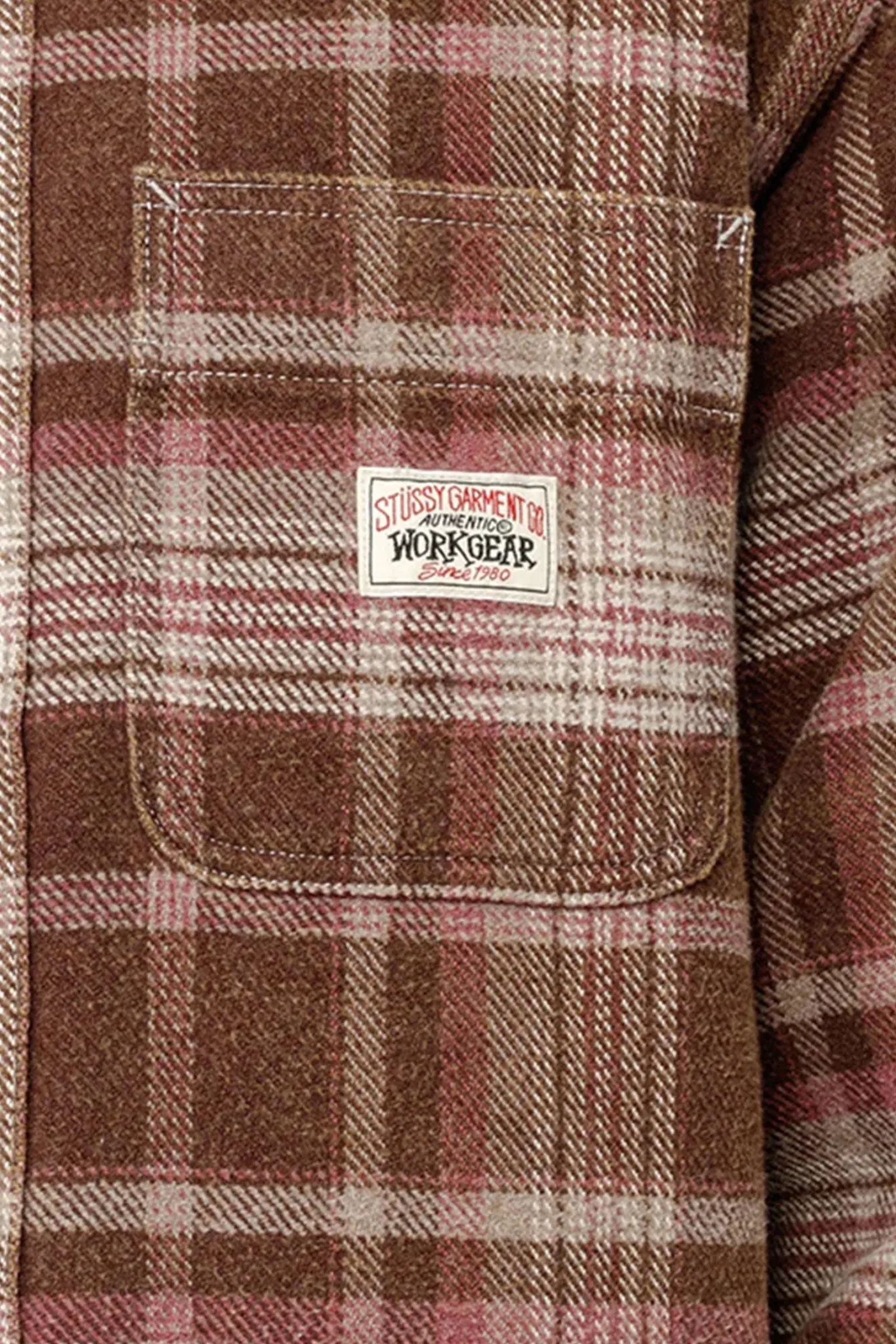 Heavy Washed Plaid Shirt