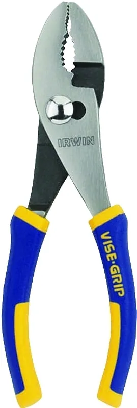 Irwin 2078406 Slip Joint Plier, 6 in OAL, ProTouch Handle, 1-5/32 in W Jaw, 1-1/8 in L Jaw :CD 1: QUANTITY: 1