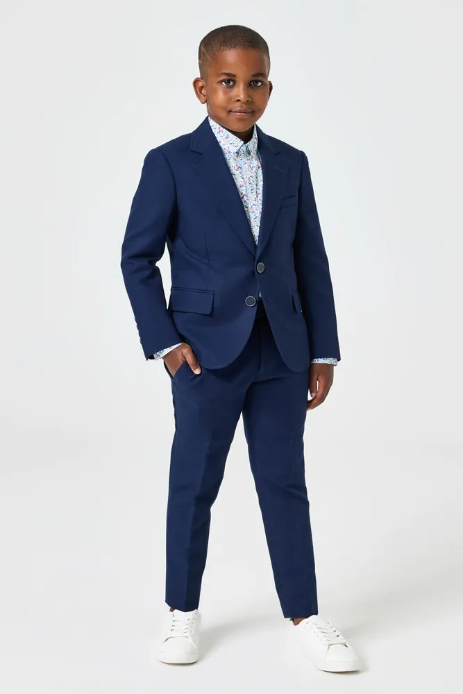 Jimi Blazer - Navy Cotton